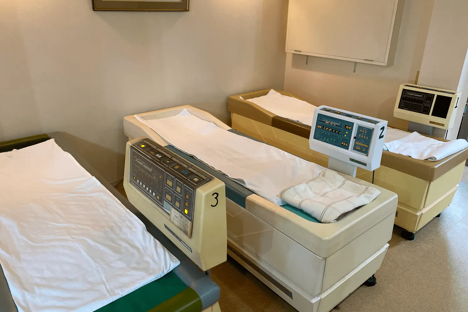 ローラーベッドの写真